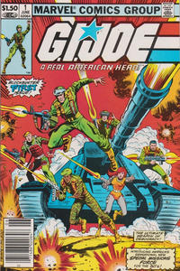 Cover for G.I. Joe, A Real American Hero (Marvel, 1982 series) #1 [Newsstand]