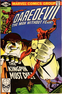 Cover for Daredevil (Marvel, 1964 series) #170 [Direct]