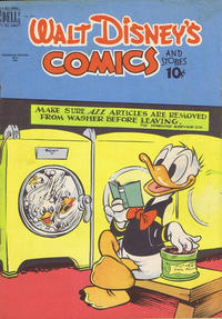 Cover Thumbnail for Walt Disney's Comics and Stories (Wilson Publishing, 1947 series) #v9#10 (105)