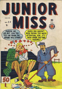 Cover Thumbnail for Junior Miss (Bell Features, 1948 series) #34