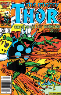 Cover Thumbnail for Thor (Marvel, 1966 series) #366 [Newsstand]