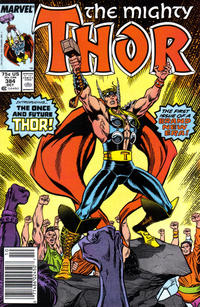 Cover for Thor (Marvel, 1966 series) #384 [Newsstand]