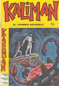Cover for Kaliman (Editora Cinco, 1976 series) #78