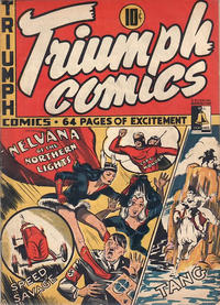 Cover Thumbnail for Triumph Comics (Bell Features, 1942 series) #[7]