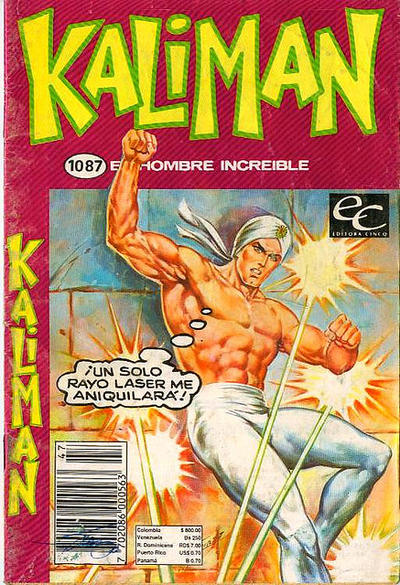 Cover for Kaliman (Editora Cinco, 1976 series) #1087