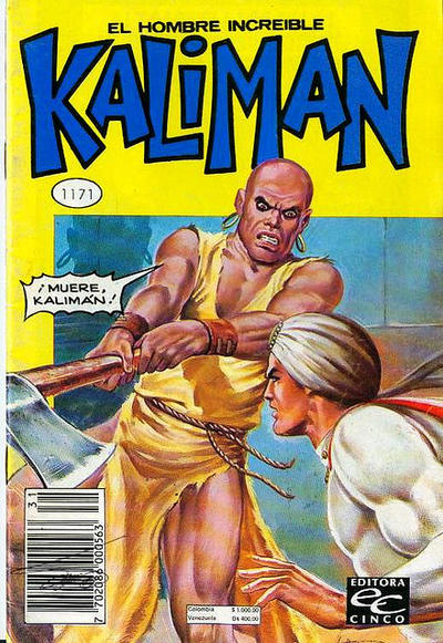 Cover for Kaliman (Editora Cinco, 1976 series) #1171