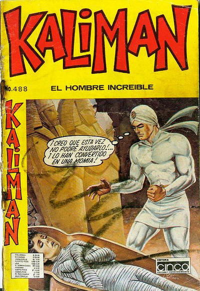 Cover for Kaliman (Editora Cinco, 1976 series) #488