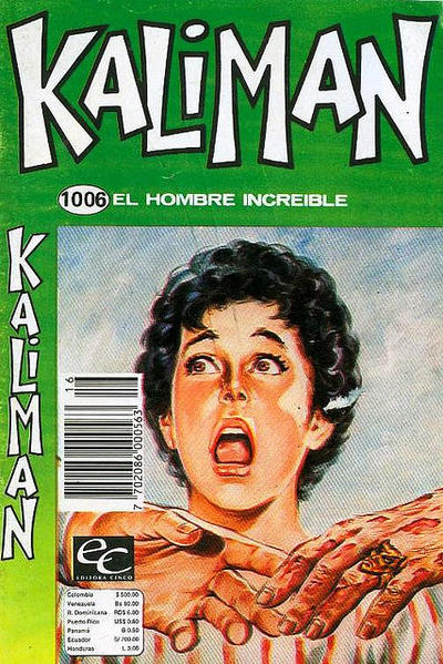 Cover for Kaliman (Editora Cinco, 1976 series) #1006