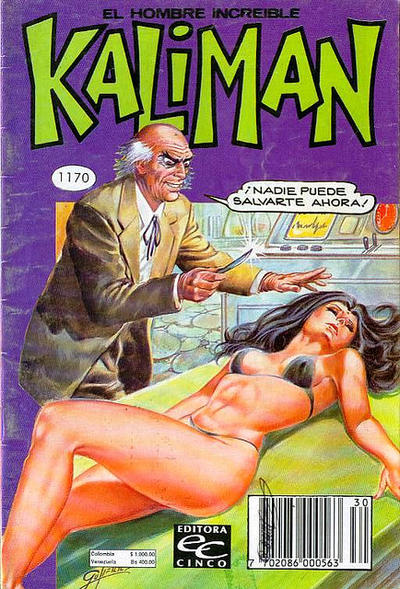Cover for Kaliman (Editora Cinco, 1976 series) #1170