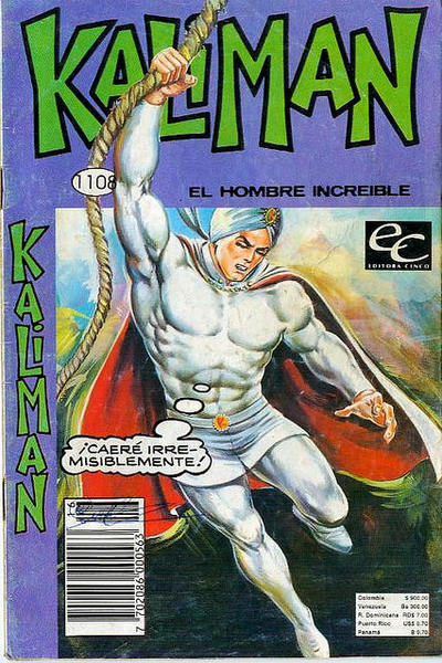 Cover for Kaliman (Editora Cinco, 1976 series) #1108