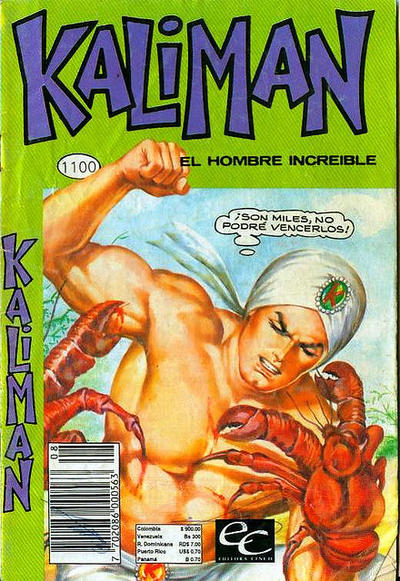 Cover for Kaliman (Editora Cinco, 1976 series) #1100