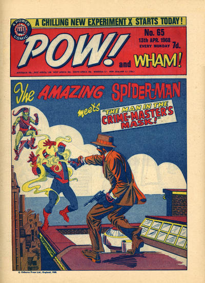 Cover for Pow! and Wham! (IPC, 1968 series) #65