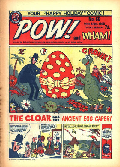 Cover for Pow! and Wham! (IPC, 1968 series) #66