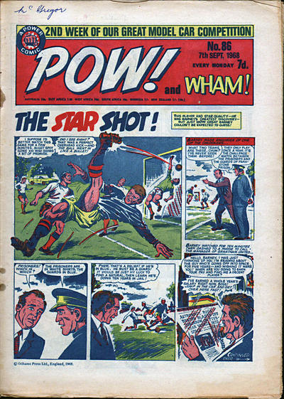 Cover for Pow! and Wham! (IPC, 1968 series) #86
