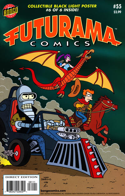 Cover for Bongo Comics Presents Futurama Comics (Bongo, 2000 series) #55