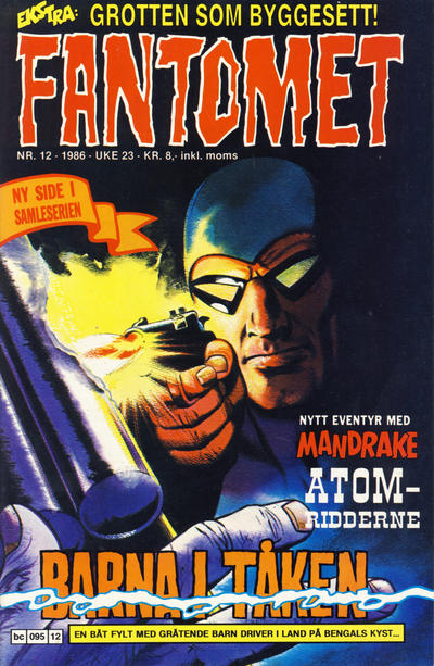Cover for Fantomet (Semic, 1976 series) #12/1986
