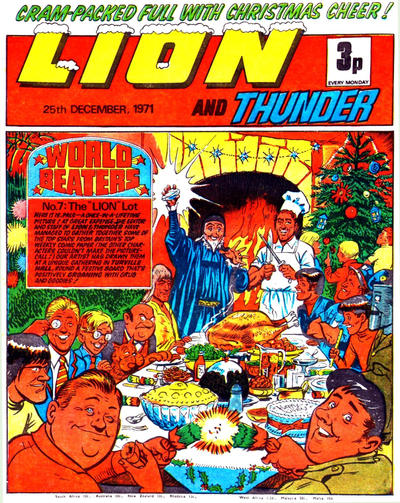 Cover for Lion and Thunder (IPC, 1971 series) #25 December 1971