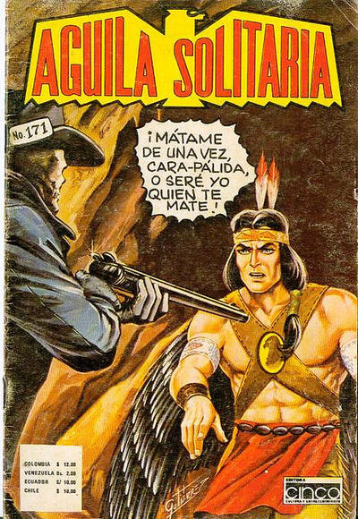 Cover for Aguila Solitaria (Editora Cinco, 1976 series) #171