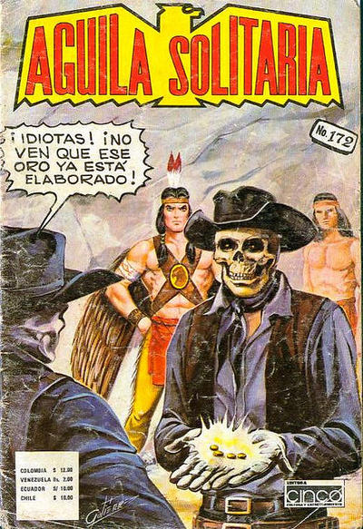 Cover for Aguila Solitaria (Editora Cinco, 1976 series) #172