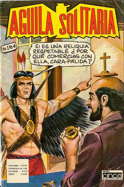 Cover for Aguila Solitaria (Editora Cinco, 1976 series) #184