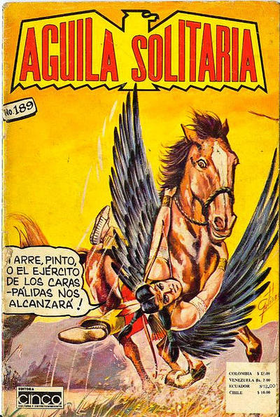 Cover for Aguila Solitaria (Editora Cinco, 1976 series) #189