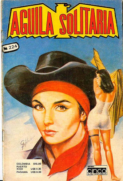 Cover for Aguila Solitaria (Editora Cinco, 1976 series) #224