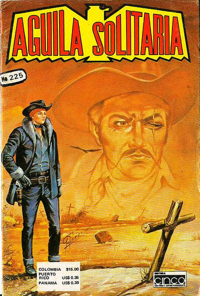 Cover for Aguila Solitaria (Editora Cinco, 1976 series) #225