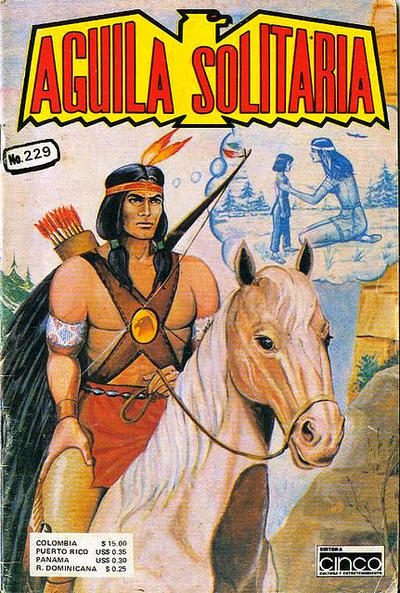 Cover for Aguila Solitaria (Editora Cinco, 1976 series) #229