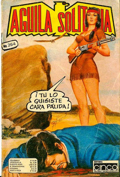Cover for Aguila Solitaria (Editora Cinco, 1976 series) #264