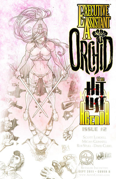 Cover for Executive Assistant: Orchid (Aspen, 2011 series) #2 [Cover B]