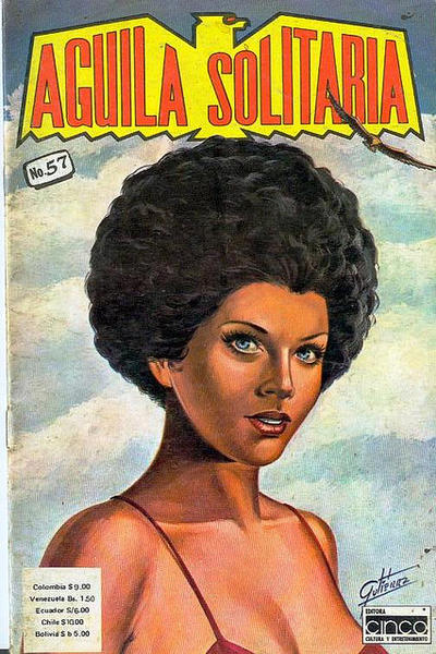 Cover for Aguila Solitaria (Editora Cinco, 1976 series) #57