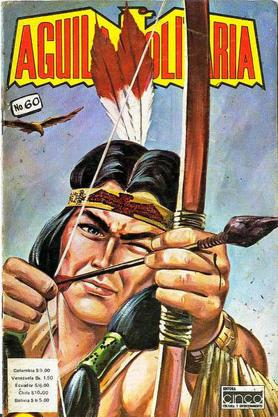 Cover for Aguila Solitaria (Editora Cinco, 1976 series) #60