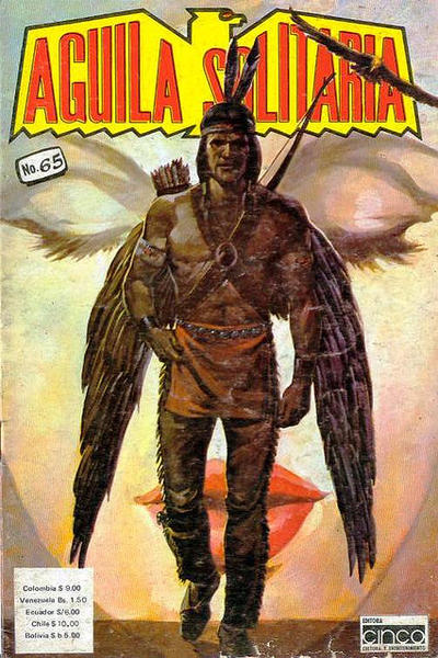 Cover for Aguila Solitaria (Editora Cinco, 1976 series) #65