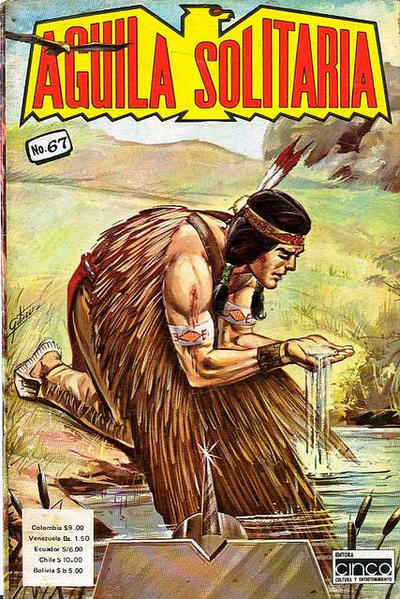 Cover for Aguila Solitaria (Editora Cinco, 1976 series) #67