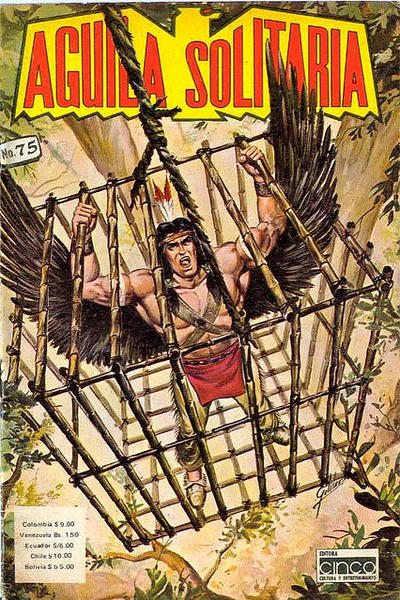 Cover for Aguila Solitaria (Editora Cinco, 1976 series) #75