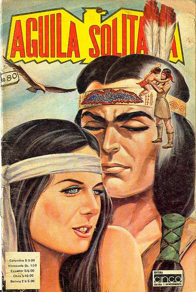 Cover for Aguila Solitaria (Editora Cinco, 1976 series) #80