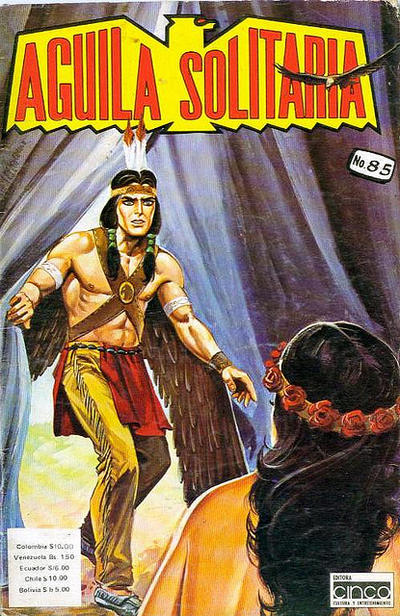Cover for Aguila Solitaria (Editora Cinco, 1976 series) #85