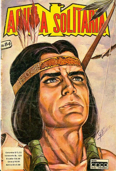 Cover for Aguila Solitaria (Editora Cinco, 1976 series) #84