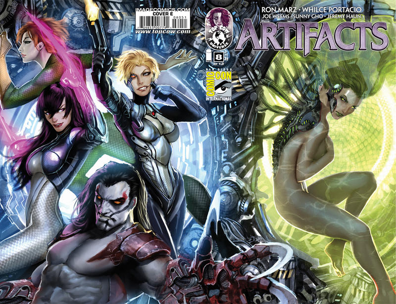 Cover for Artifacts (Image, 2010 series) #8 [Cover E]