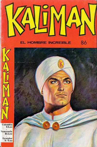Cover for Kaliman (Editora Cinco, 1976 series) #86