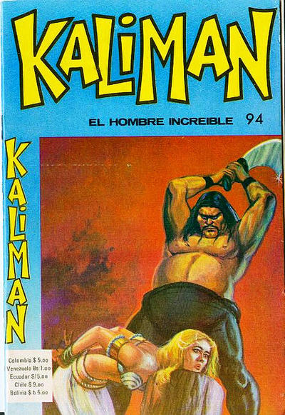 Cover for Kaliman (Editora Cinco, 1976 series) #94