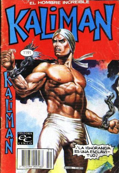 Cover for Kaliman (Editora Cinco, 1976 series) #1191