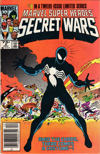 Cover for Marvel Super-Heroes Secret Wars (Marvel, 1984 series) #8 [Newsstand]