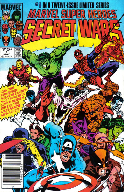 Cover for Marvel Super-Heroes Secret Wars (Marvel, 1984 series) #1 [Newsstand]