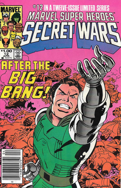 Cover for Marvel Super-Heroes Secret Wars (Marvel, 1984 series) #12 [Newsstand]