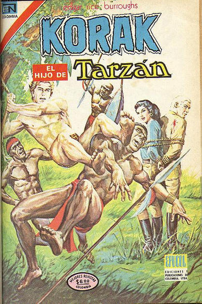 Cover for Korak El Hijo De Tarzan (Epucol, 1978 ? series) #3