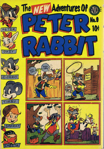 Cover for Peter Rabbit (Superior, 1950 series) #9