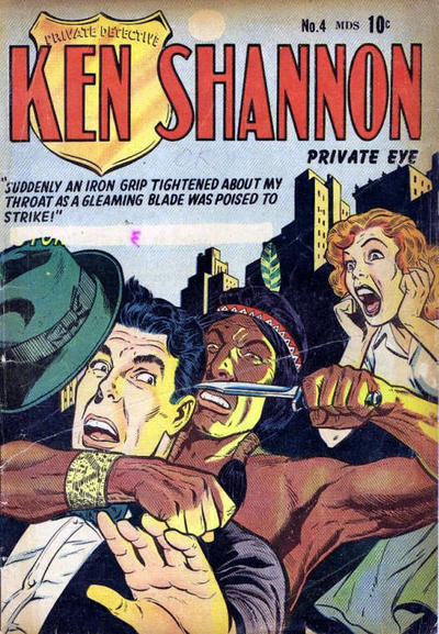 Cover for Ken Shannon (Bell Features, 1952 series) #4