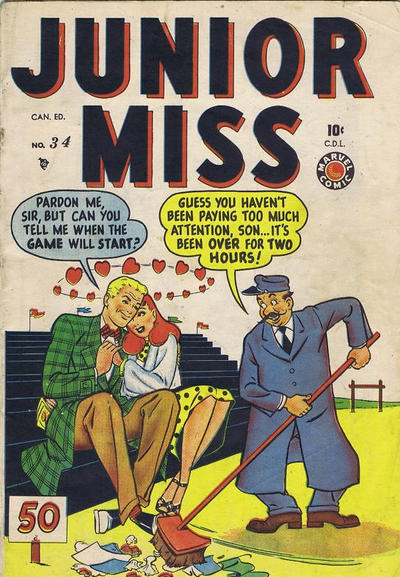 Cover for Junior Miss (Bell Features, 1948 series) #34
