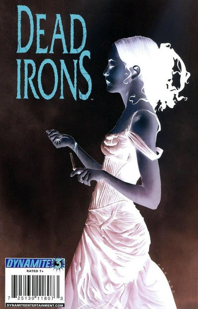 Cover for Dead Irons (Dynamite Entertainment, 2009 series) #3 [Negative Art Incentive]